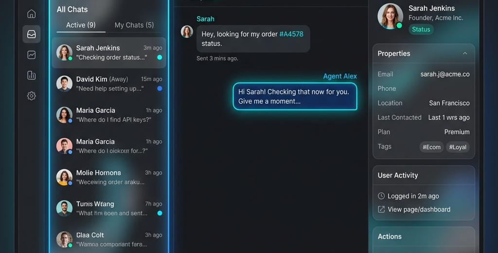 Unified Chats Interface