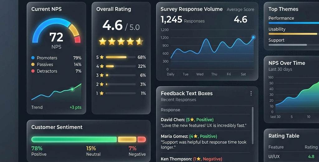 Conversational Feedback Analytics