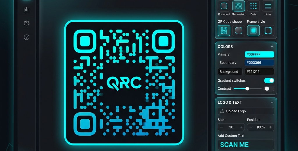 Custom Branded QR Codes